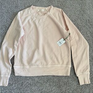 American Eagle Outfitters Light Pink Crewneck Sweater